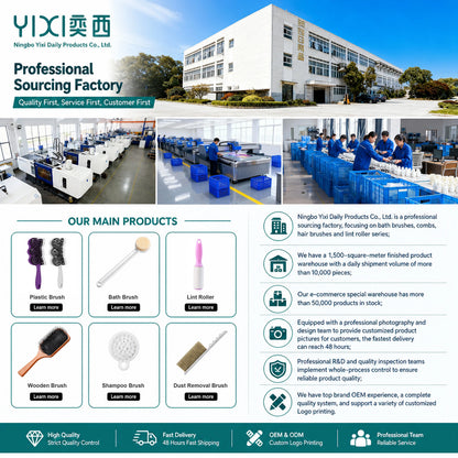 OEM Custom Packaging Reusable Pet Hair Remover Lint Roller with Plastic Handle Tearable Sticky Roller for Clothes Sofa Cleaning